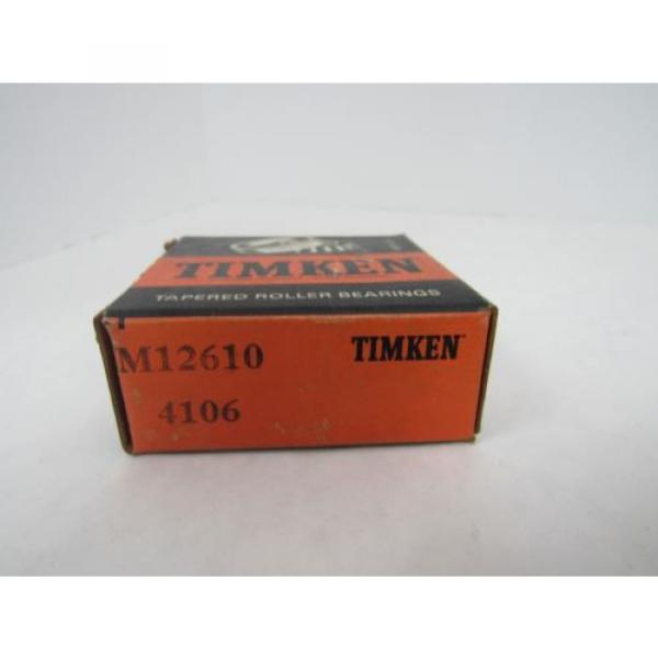 TIMKEN* TAPERED ROLLER BEARING M12610 #4 image