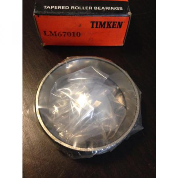 Timken Tapered Roller Bearing, LM67010 ** #2 image