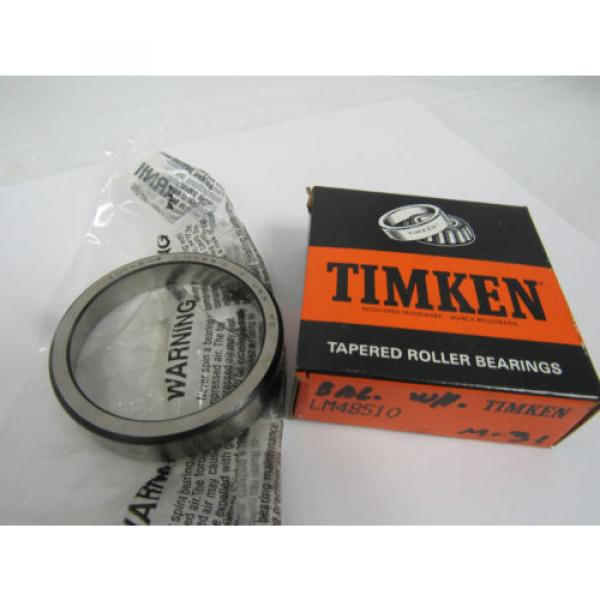 TIMKEN TAPERED ROLLER BEARING LM48510 #1 image