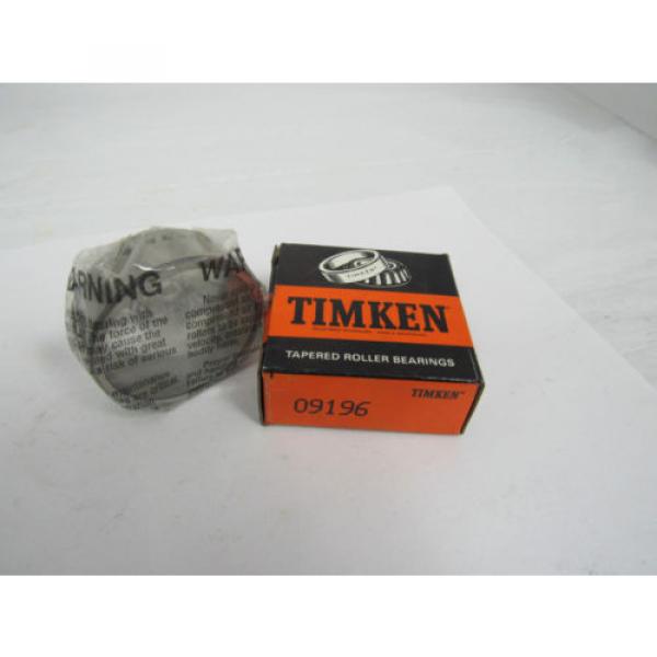 TIMKEN TAPERED ROLLER BEARING 09196 #1 image