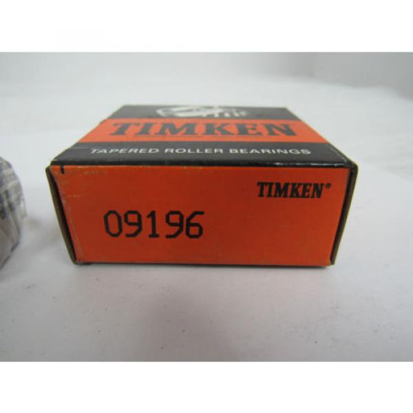 TIMKEN TAPERED ROLLER BEARING 09196 #6 image