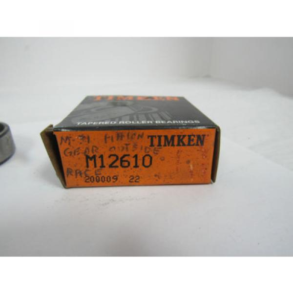 TIMKEN TAPERED ROLLER BEARING M12610 #7 image