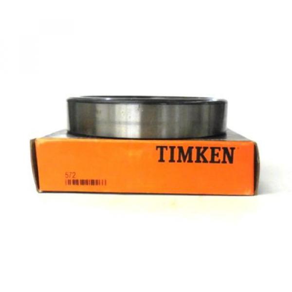 TIMKEN TAPERED ROLLER BEARING 572, CUP #1 image