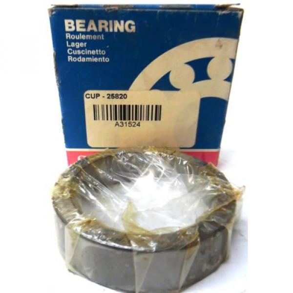 BOWER, TAPERED ROLLER BEARING CUP, 25820, SERIES 25800 #1 image