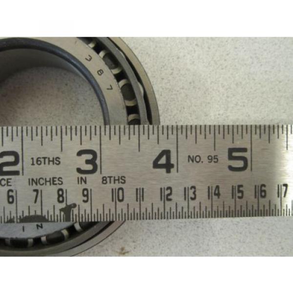 Timken Tapered Roller Bearing 387, NSN 3110-00-100-3889 Appears Unused MORE INFO #3 image