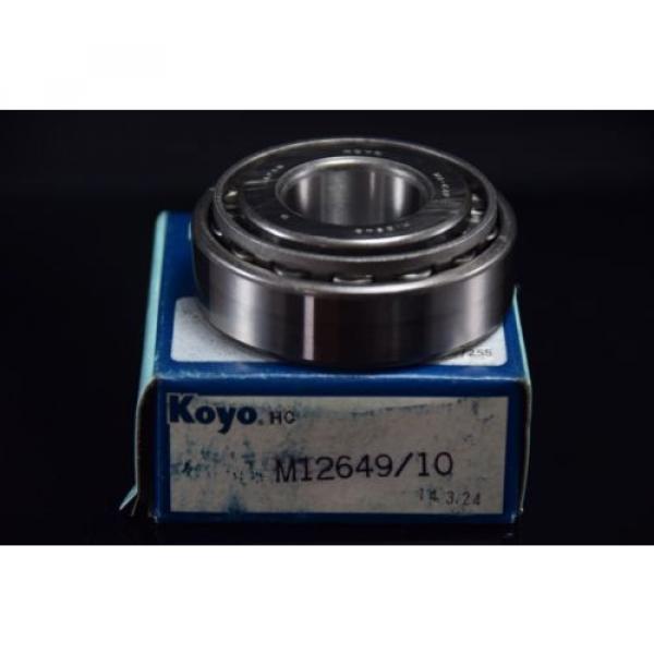 2pcs. Koyo Bearings M12649/10 Taper Roller Wheel bearing One Bearing Car Parts #4 image