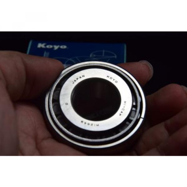 2pcs. Koyo Bearings M12649/10 Taper Roller Wheel bearing One Bearing Car Parts #6 image