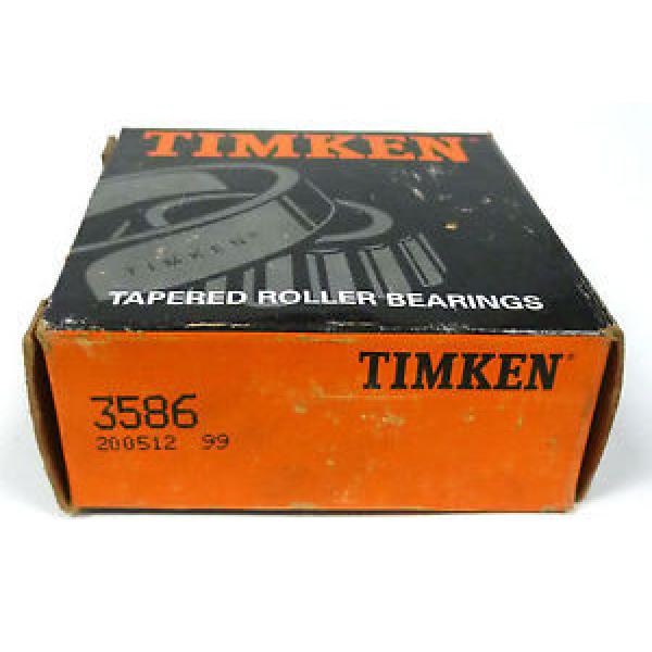 Timken 3586 Single Cone Tapered Roller Bearing 1.781 x 1.216 in. #1 image