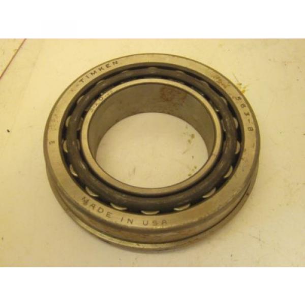 NEW TIMKEN TAPERED ROLLER BEARING RACE CUP SET 568 &amp; 563-B SEE PHOTOS FREE SHIP! #3 image