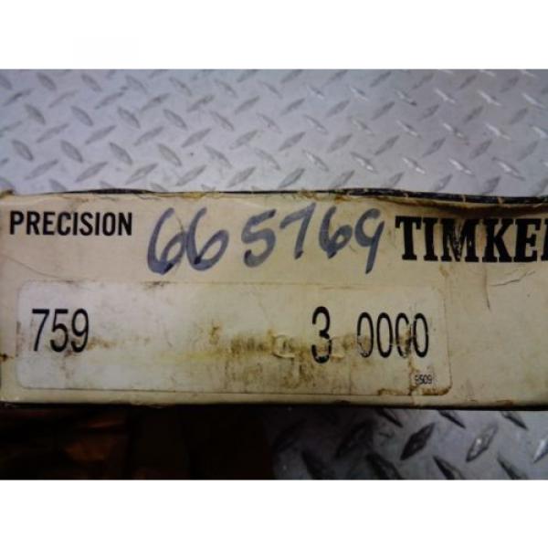 TIMKEN TAPERED ROLLER BEARING 759 3 0000 #2 image