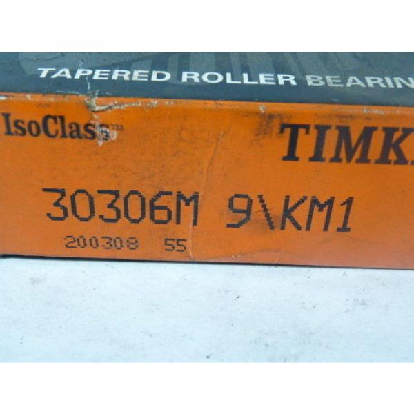 Timken 30306M90KM1 Tapered Roller Bearing  NEW #4 image