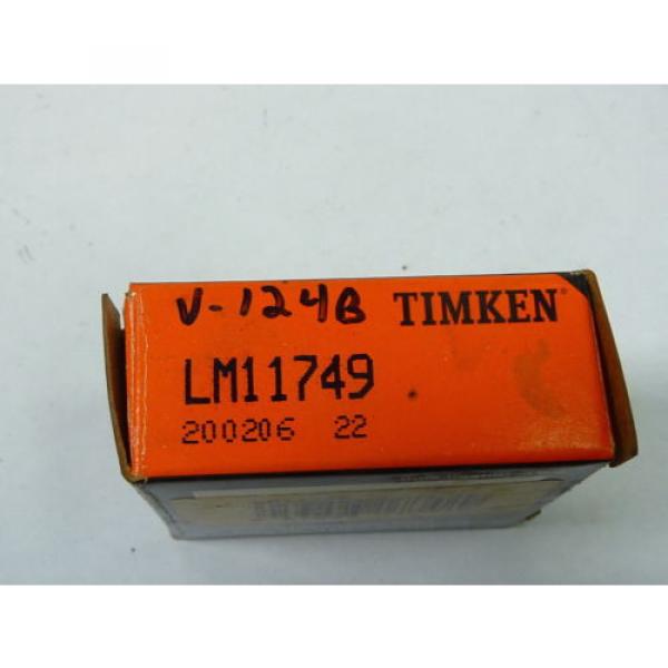 Timken LM11749 Tapered Roller Bearing .6875x .5750 Inch  #1 image