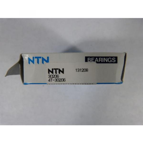 NTN 4T-30206 Tapered Roller Bearing 30x62x18mm  #3 image