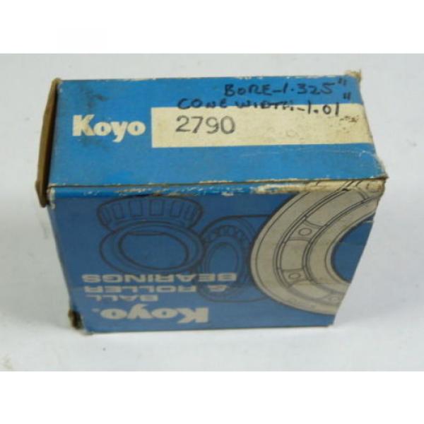 KOYO 2790 Tapered Roller Bearing  #3 image