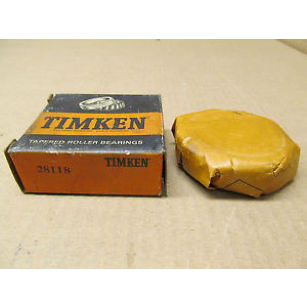 1 NIB TIMKEN 28118 TAPERED ROLLER BEARING #1 image