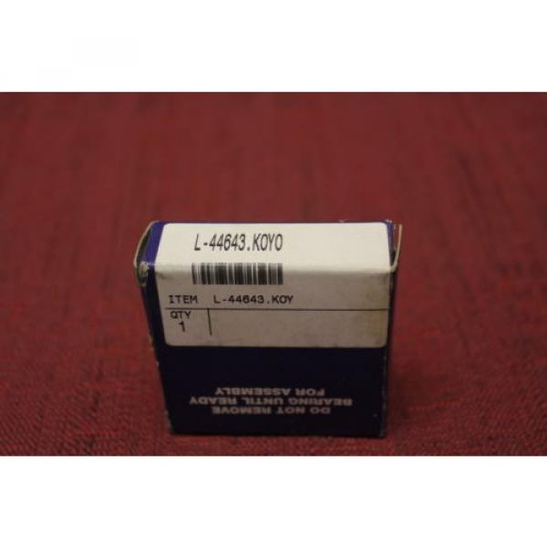 Koyo L-44643 Tapered Roller Bearing New #2 image