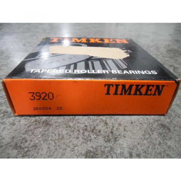 NEW Timken 3920 200204 Tapered Roller Bearing Cup #2 image