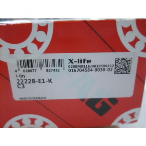 *NEW* 22228E1K.C3 FAG Spherical Roller Bearing - Tapered Bore #2 image