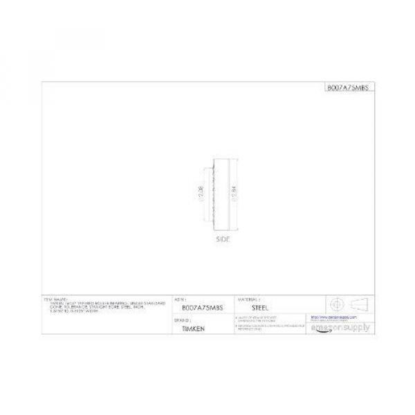 Timken 16137 Tapered Roller Bearing, Single Cone, Standard Tolerance, Straight #3 image