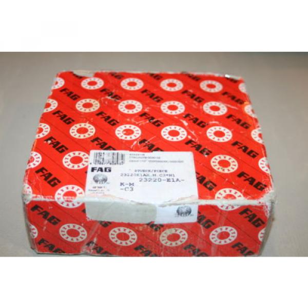 FAG Tapered Spherical Roller Bearing 23220 E1A.K.M.C3 ** NEW ** #1 image