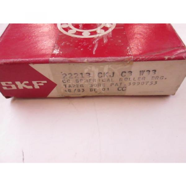 *NEW* 22213CKJC3W33 SKF Spherical Roller Bearing Taper Bore #2 image