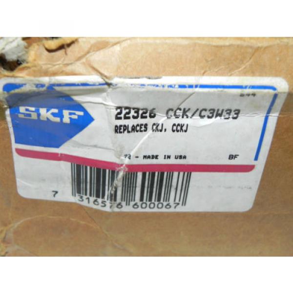 SKF 22326 CCK/C3W33 ROLLER BEARING 1:12 TAPERED BORE NEW IN BOX 22326CCKC3W33 #2 image