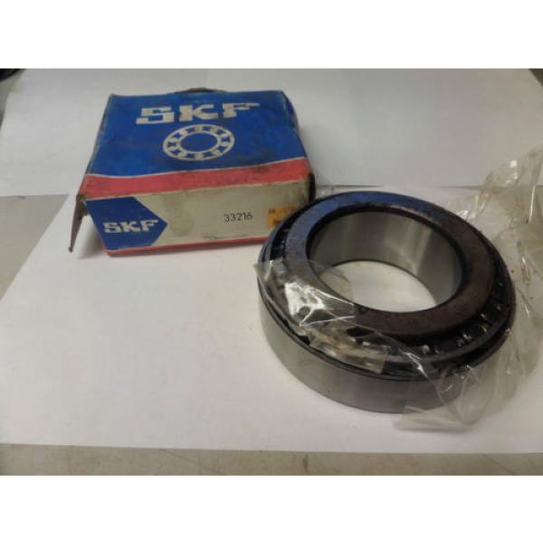 SKF Tapered Roller Bearing Cup &amp; Cone 33216 33216-Q 33216Q NIB #1 image